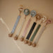 Linen Pacifier Clip 2-Pack - Nature Baby Outfitter