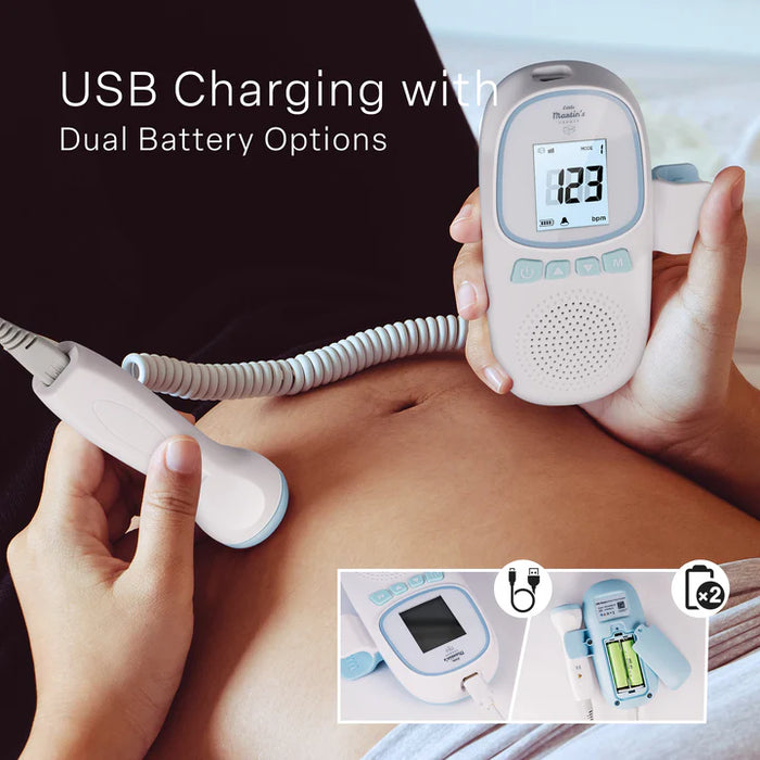 Little Martin's Portable Fetal Doppler - Blue