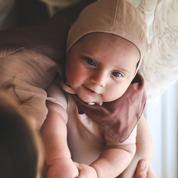The Short Sleeve Onesie - Blush