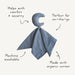 Moon Lovey Blanket - Nature Baby Outfitter