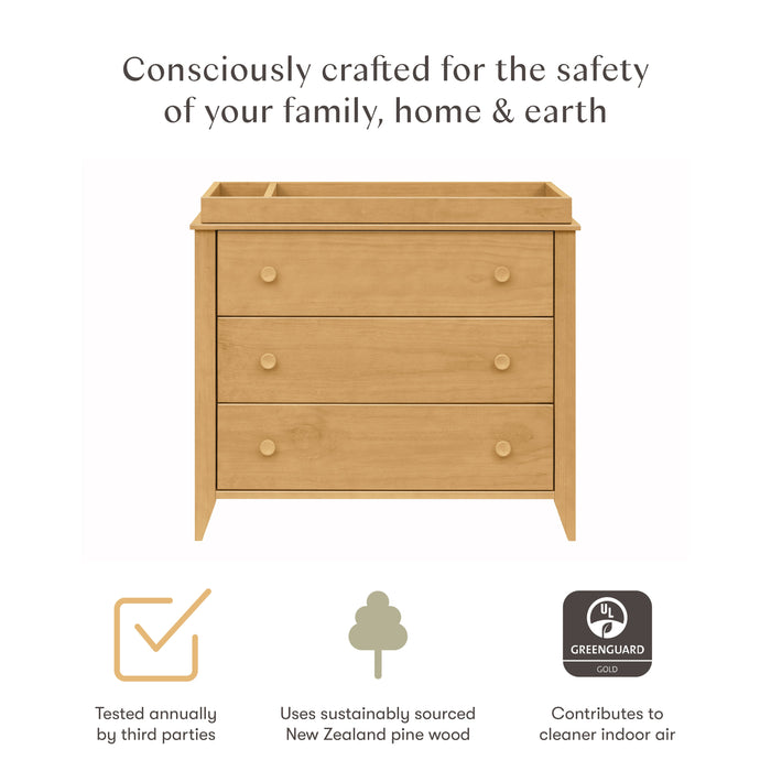 Babyletto Sprout 3-Drawer Changer Dresser with Removable Changing Tray