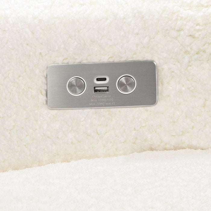 Babyletto Sigi Electronic Recliner and Glider with USB Port