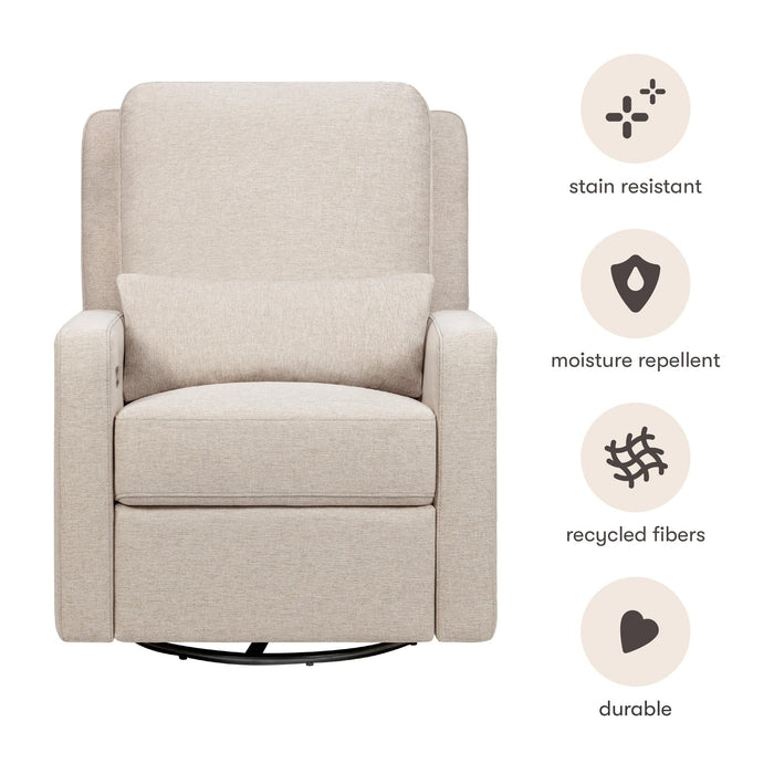 Babyletto Sigi Electronic Recliner and Glider with USB Port