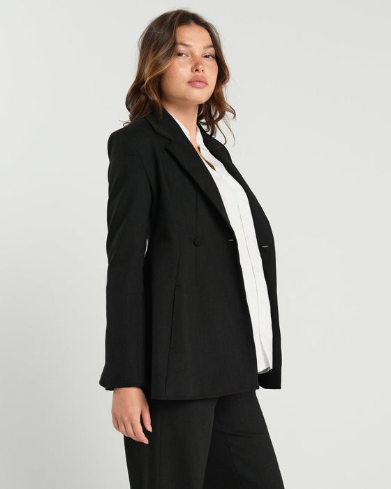Nathalie Maternity Blazer (Regular & Petite) - Nature Baby Outfitter