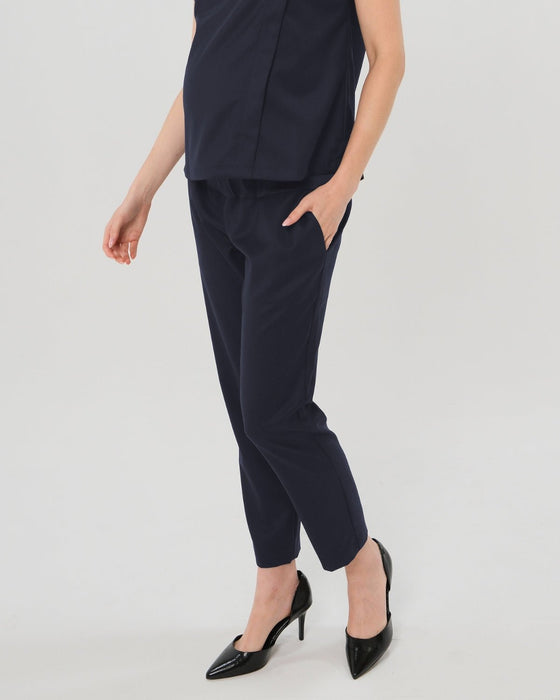 Elizabeth Under Belly Maternity Pants in All-Season Wool - Nature Baby Outfitter