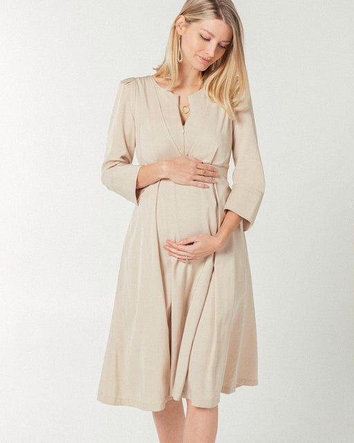 Sarah Empire Maternity & Nursing Dress in TENCEL (Regular & Petite) - Nature Baby Outfitter