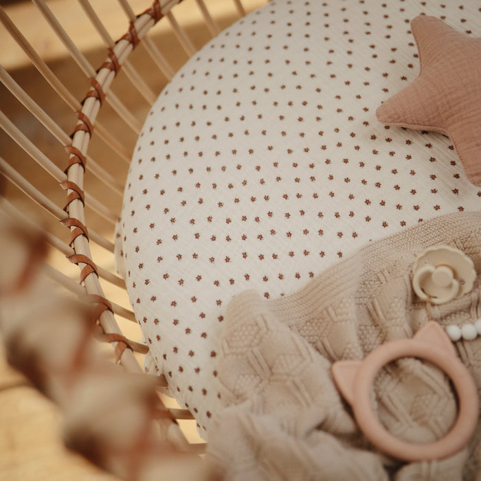 Extra Soft Bassinet Muslin Crib Sheet - Nature Baby Outfitter