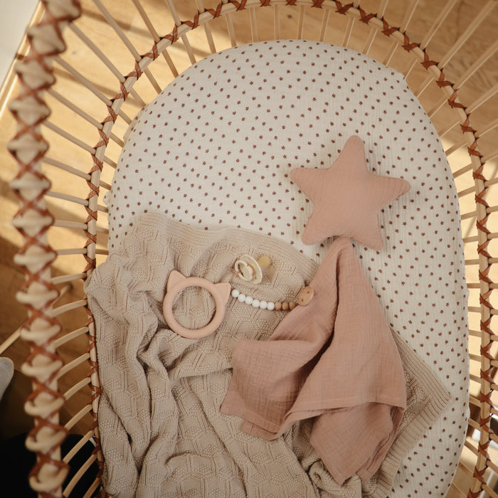 Extra Soft Bassinet Muslin Crib Sheet - Nature Baby Outfitter