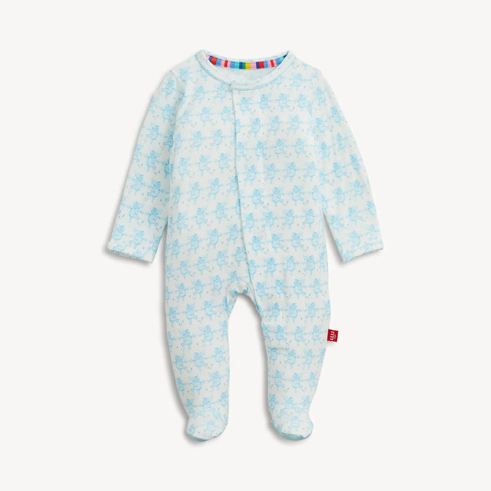 Blue Trunkettes Magnetic Modal Footie