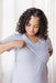 Everyday Breastfeeding Dress - Heather Gray - Nature Baby Outfitter