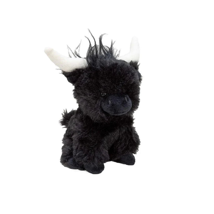Mini Black Longhorn Cow (with Gift Box)