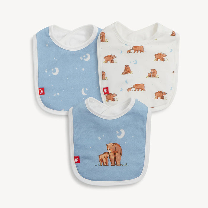 Wildly Loved Modal Magnetic Bibs - Set of 3