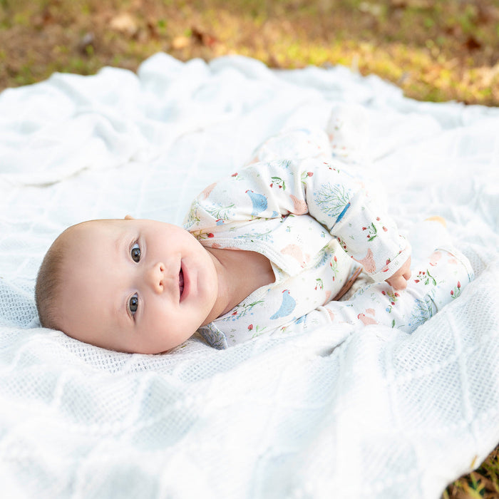 Chicken Tender Organic Cotton Footie Pajamas
