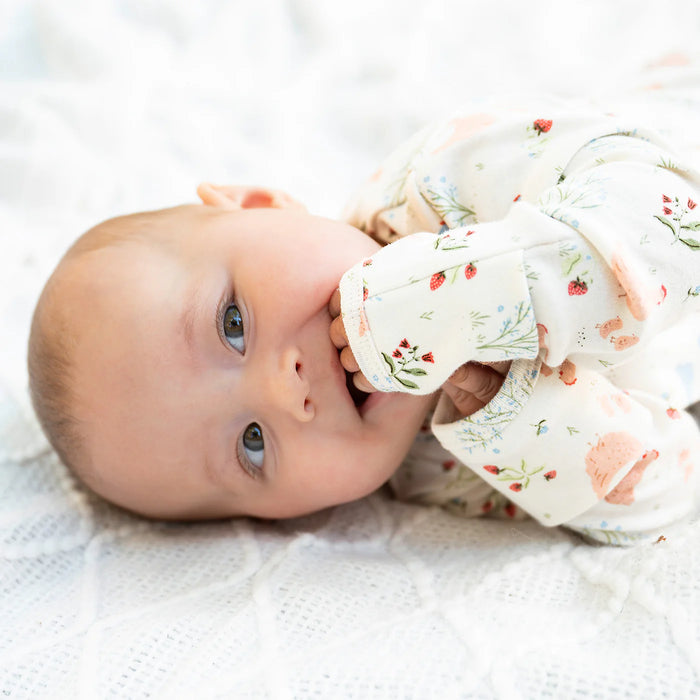 Chicken Tender Organic Cotton Footie Pajamas