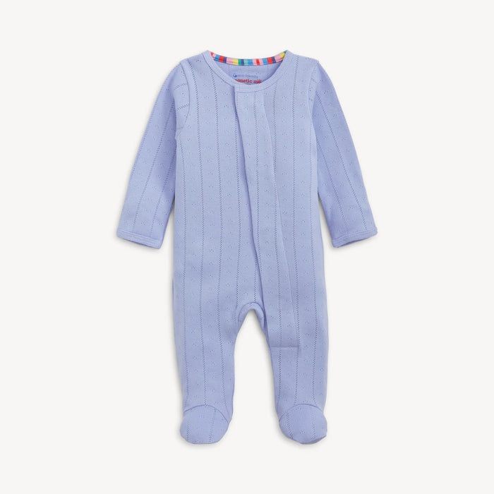 Wisteria Pointelle Footie Pajamas