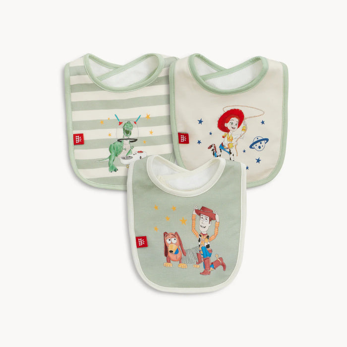 Toy Story Woody & Friends Modal Magnetic Bibs - Set of 3