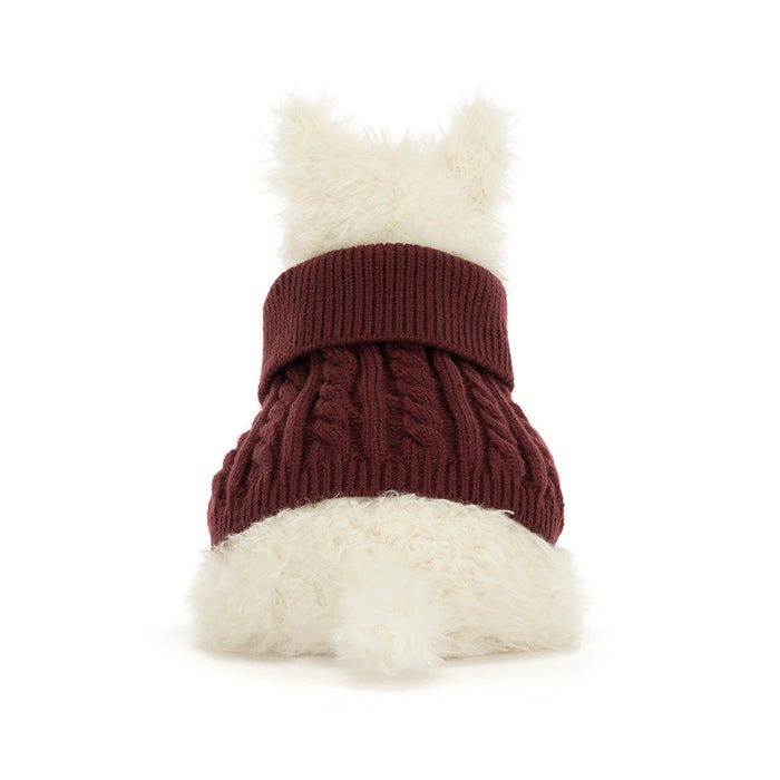 Jellycat Munro Scottie Dog 'Winter Jumper' * LIMIT 1