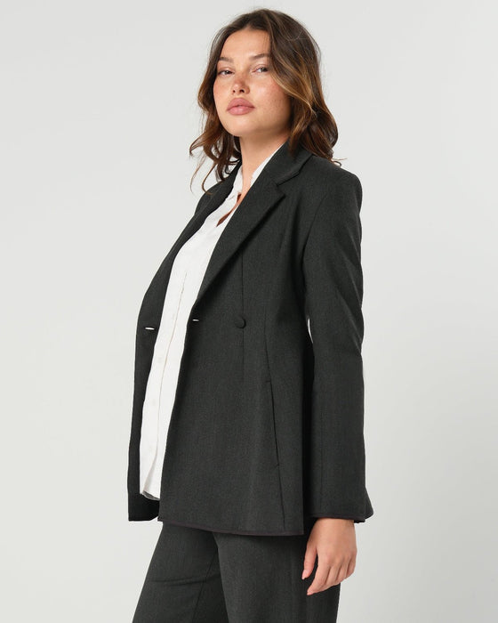 Nathalie Maternity Blazer (Regular & Petite) - Nature Baby Outfitter