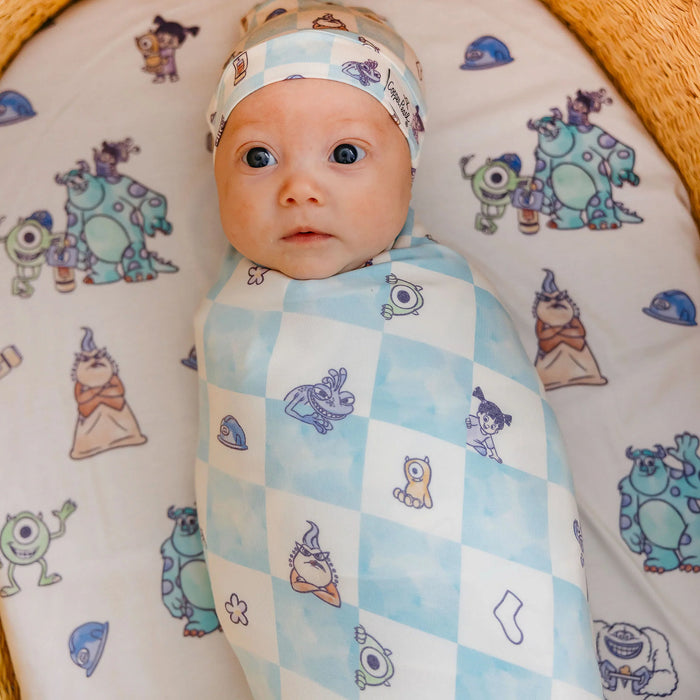 Monsters Inc Medley Premium Knit Swaddle