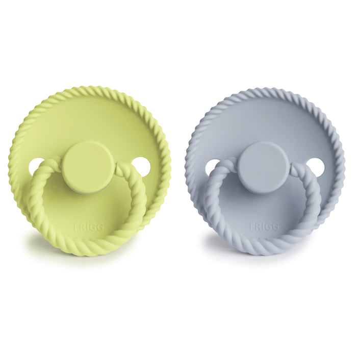 FRIGG Rope Silicone Pacifier 2-Pack - Nature Baby Outfitter