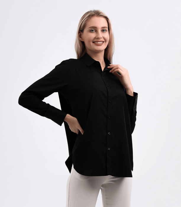 Classic Button Down Maternity Shirt - Nature Baby Outfitter