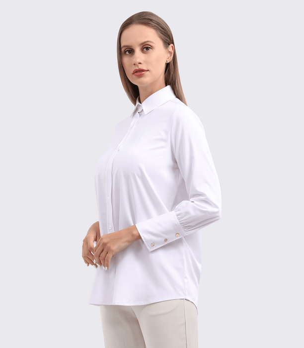 Classic Button Down Maternity Shirt - Nature Baby Outfitter