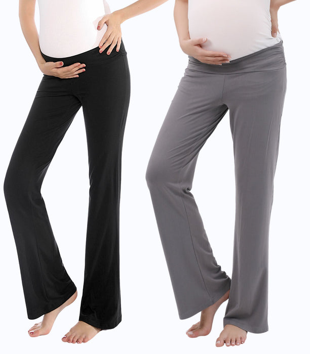 Below Bump Maternity Postpartum Pajama Pants (2 Pack) - Nature Baby Outfitter