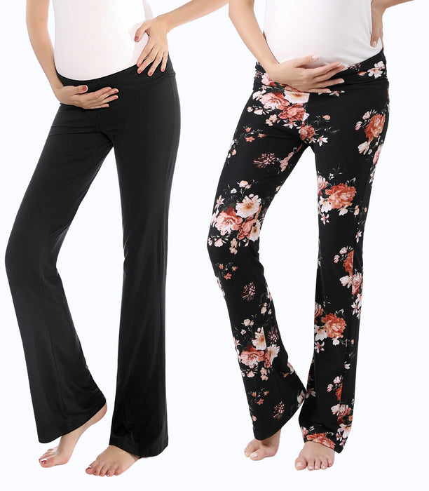 Below Bump Maternity Postpartum Pajama Pants (2 Pack) - Nature Baby Outfitter
