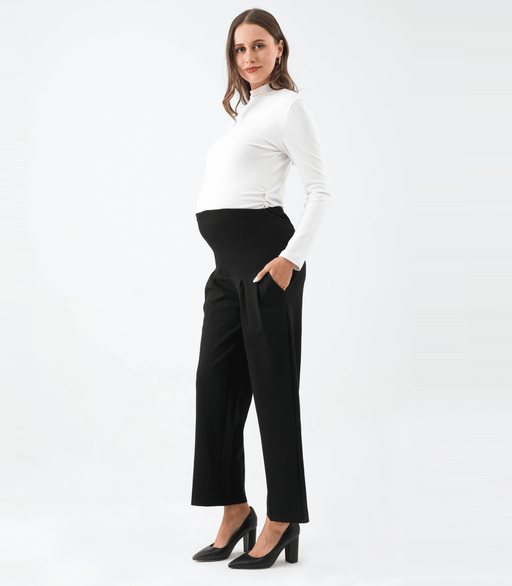 The Wide Leg Maternity Ankle Pant - Nature Baby Outfitter