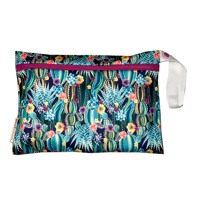 Small Wet Bag - Midnight Bloom