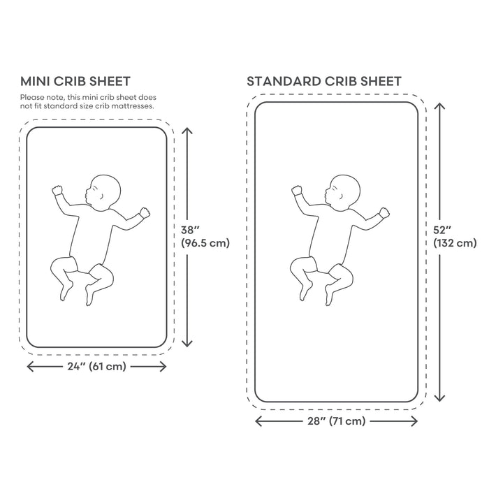 Mini Muslin Crib Sheet - Nature Baby Outfitter