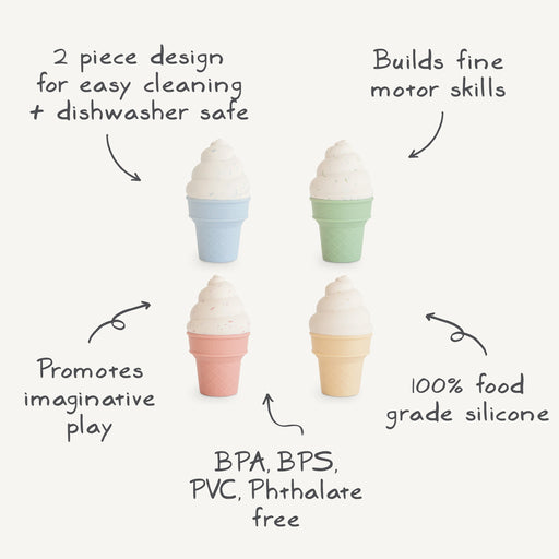 Mix and Match Ice Cream Toy - Nature Baby Outfitter