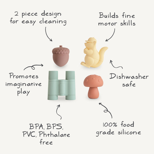 Nature Mold Free Bath Play Set - Nature Baby Outfitter