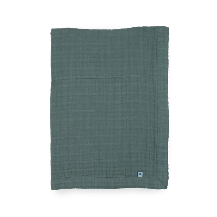 Cotton Muslin Baby Quilt Sea