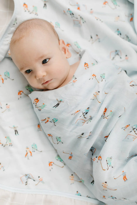 Ice Hockey Muslin Swaddle