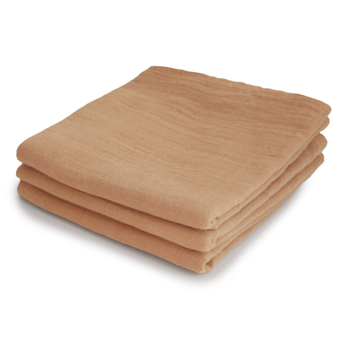 Organic Cotton Muslin Cloths 3-Pack - Nature Baby Outfitter