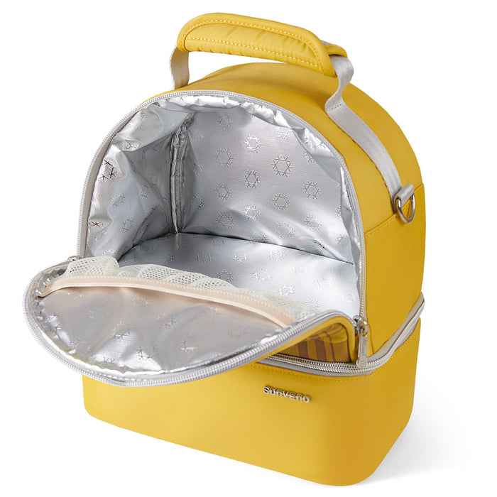 Insulated Lunch Box Double Deck Cooler Bag
