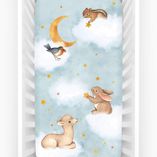 Goodnight Wonderland Standard Size Crib Sheet - Nature Baby Outfitter