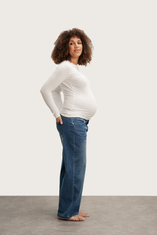Slouch Under the Belly Denim - Nature Baby Outfitter