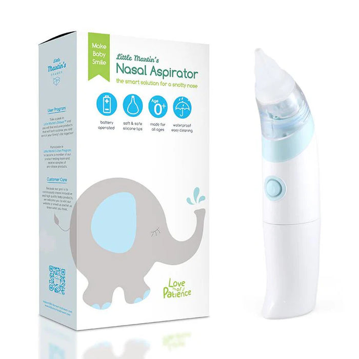 Little Martin's Baby Electric Nasal Aspirator - Light Sky Blue