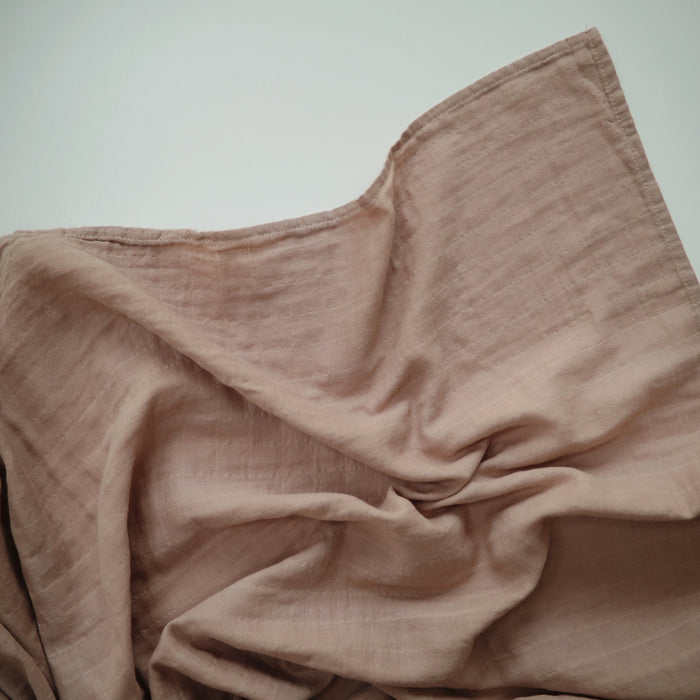 Organic Cotton Muslin Swaddle Blanket - Nature Baby Outfitter