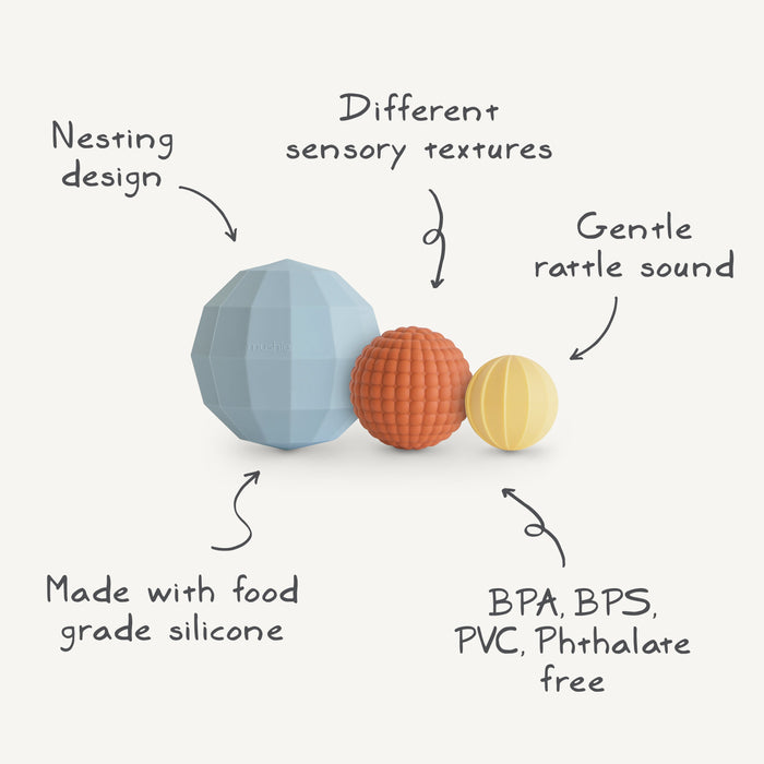 Nesting Spheres Sensory Toy - Nature Baby Outfitter