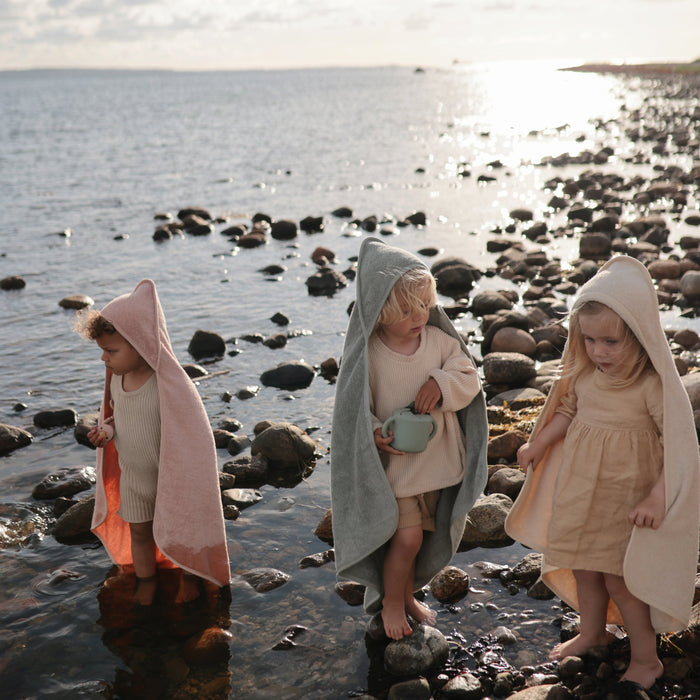 Organic Cotton Baby Hooded Towel - Nature Baby Outfitter