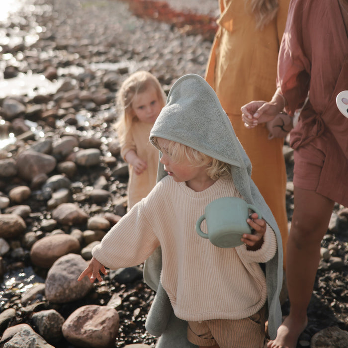 Organic Cotton Baby Hooded Towel - Nature Baby Outfitter