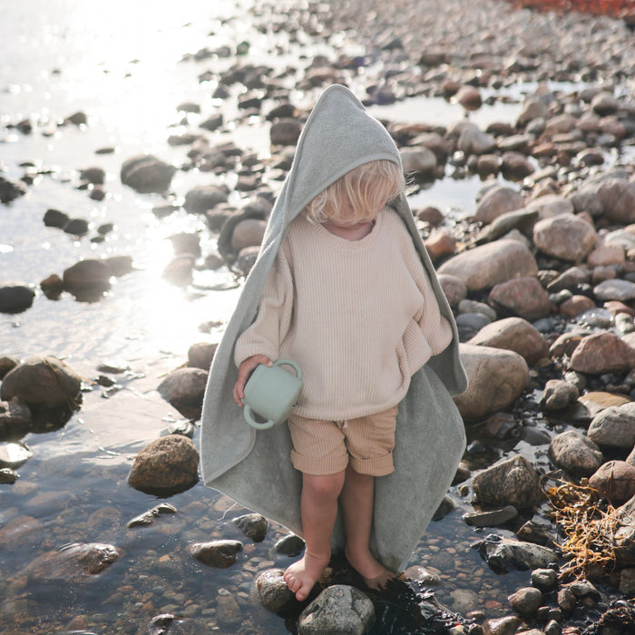 Organic Cotton Baby Hooded Towel - Nature Baby Outfitter