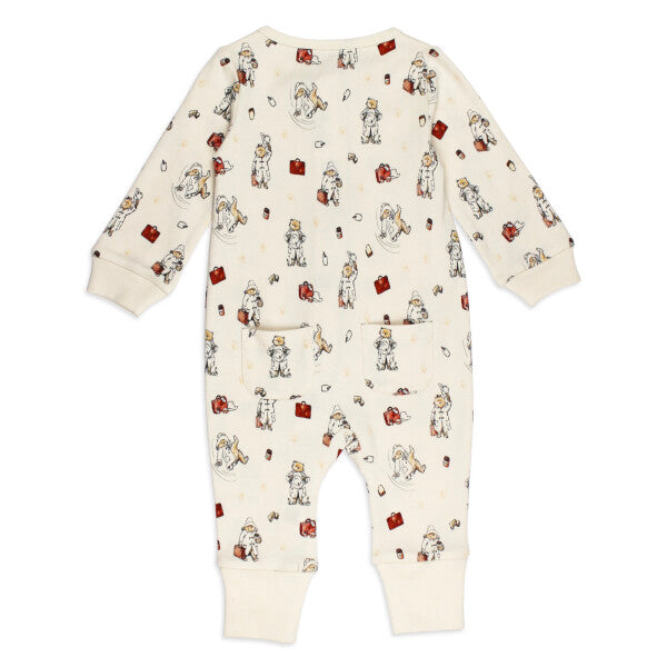 Adventure Paddington™ Organic 2-Way Zipper Footless Romper