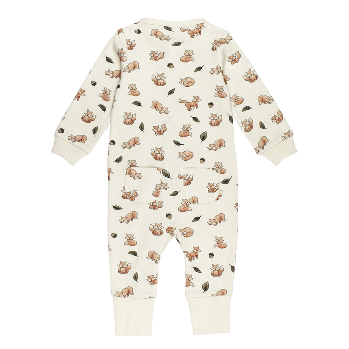 Foxy Organic Footless 2-Way Zipper Romper