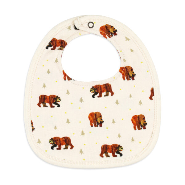 Brown Bear, Brown Bear Organic 2-Layer Reversible Bib