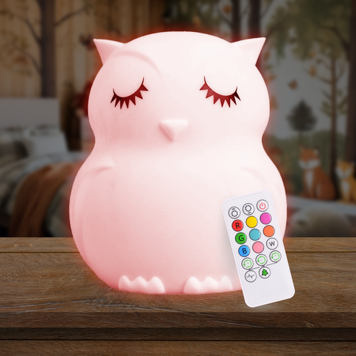 LumiPets® Opal the Owl- Children's Touch Night Light - Nature Baby Outfitter