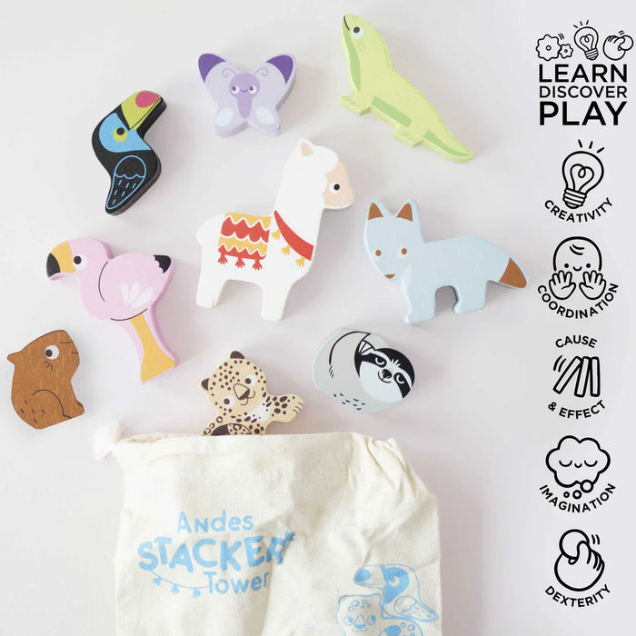 Andes Stacker Toy & Storage Bag
